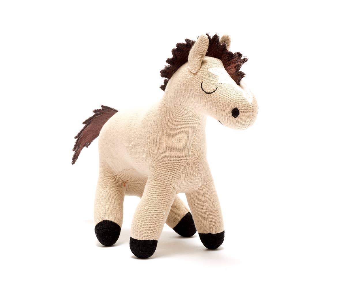 Organic Cotton Horse Plush Toy