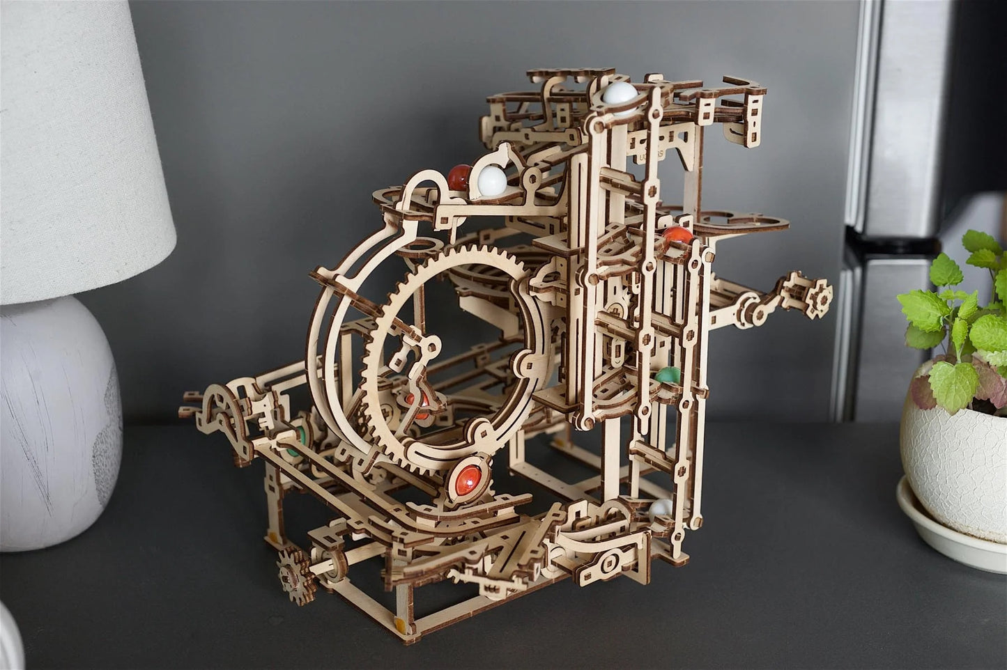 marble run stepped hoist