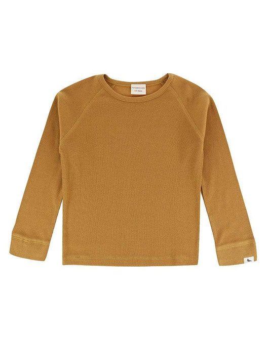 Acorn Rib Top Organic kids long sleeve