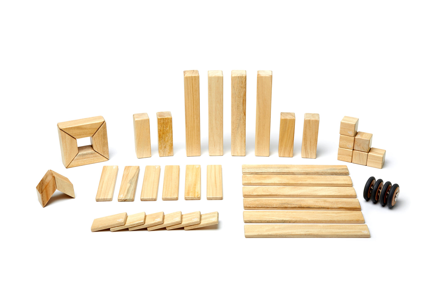 42-Piece Set Tegu Magnetic Wooden Blocks
