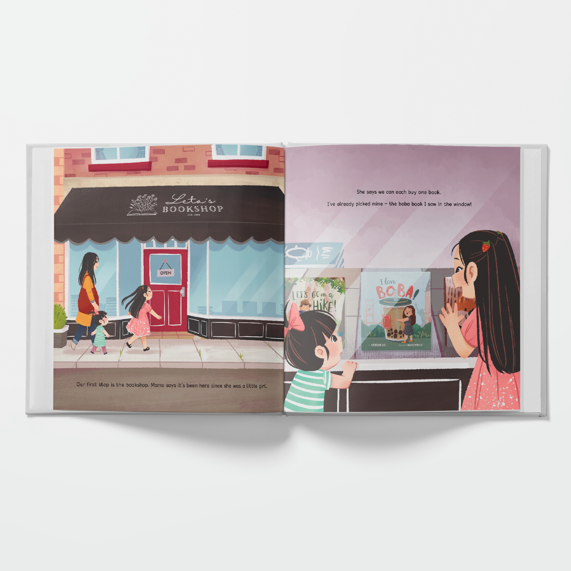 We Shop Small - A Children's Book on Community & Connection