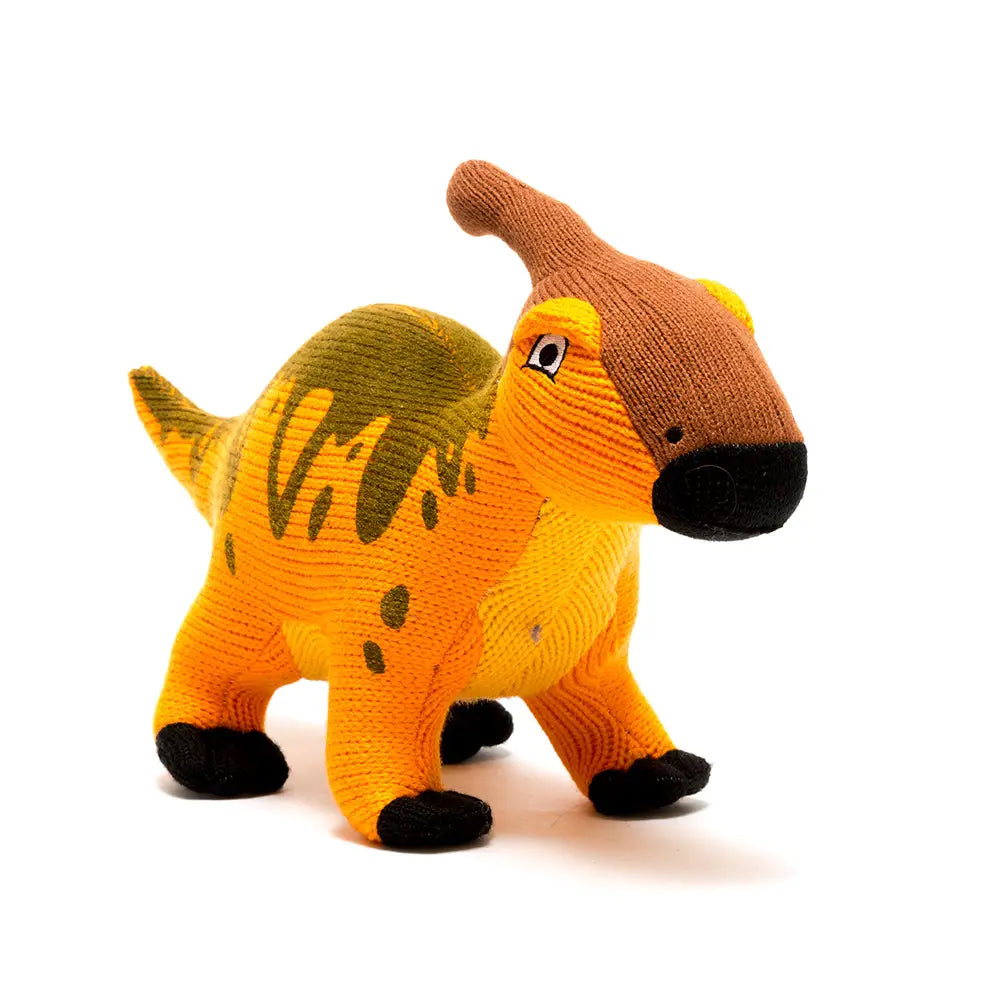 orange parasaurolophus rattle