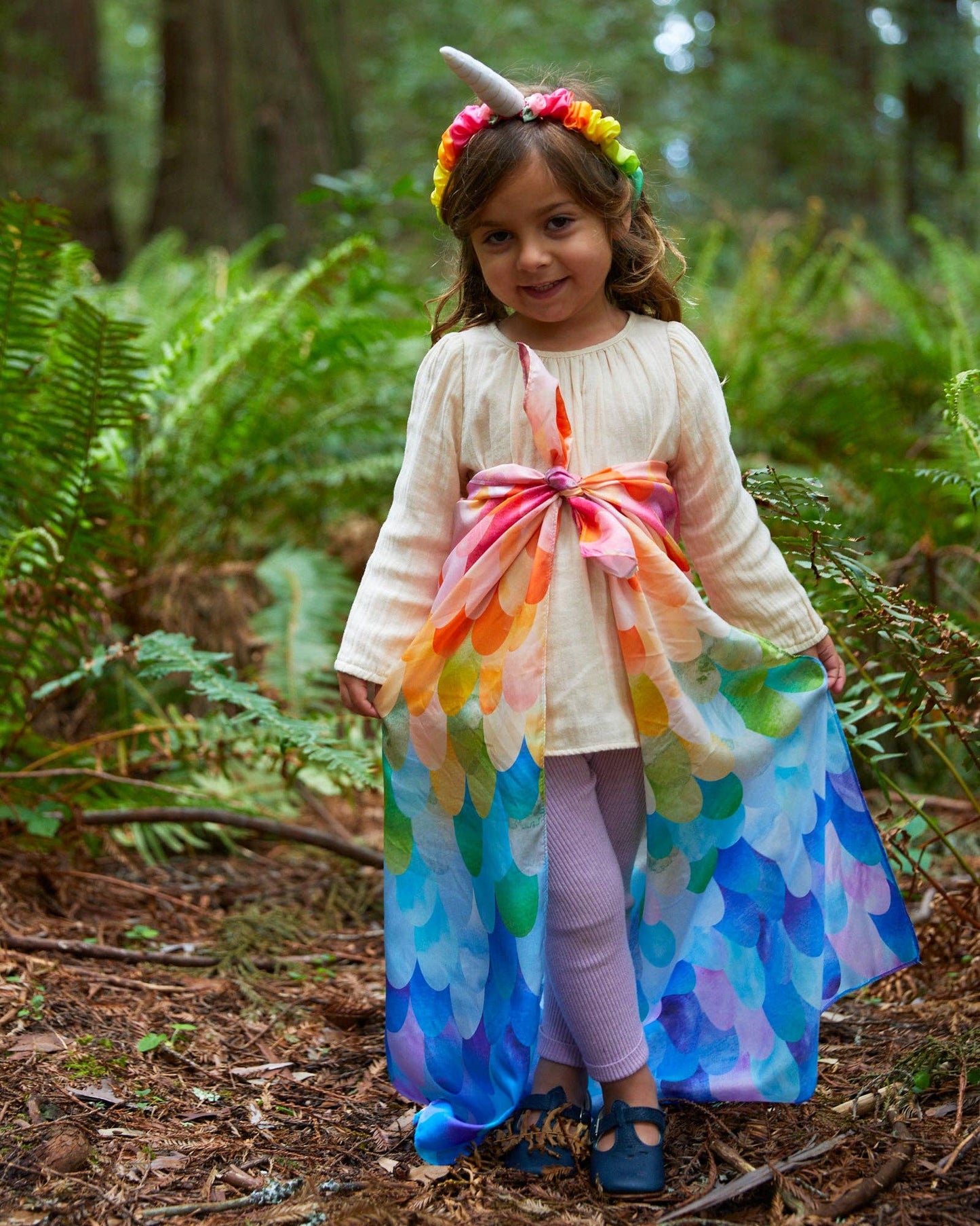 rainbow unicorn playsilk