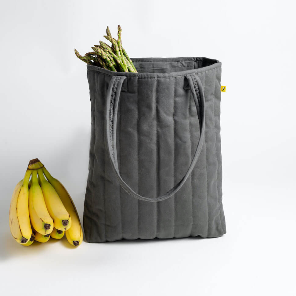 puffer tote dusk