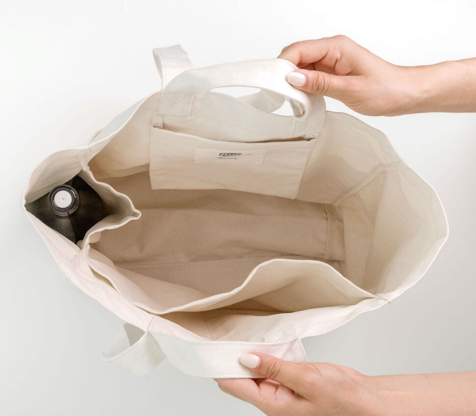 box tote inside view