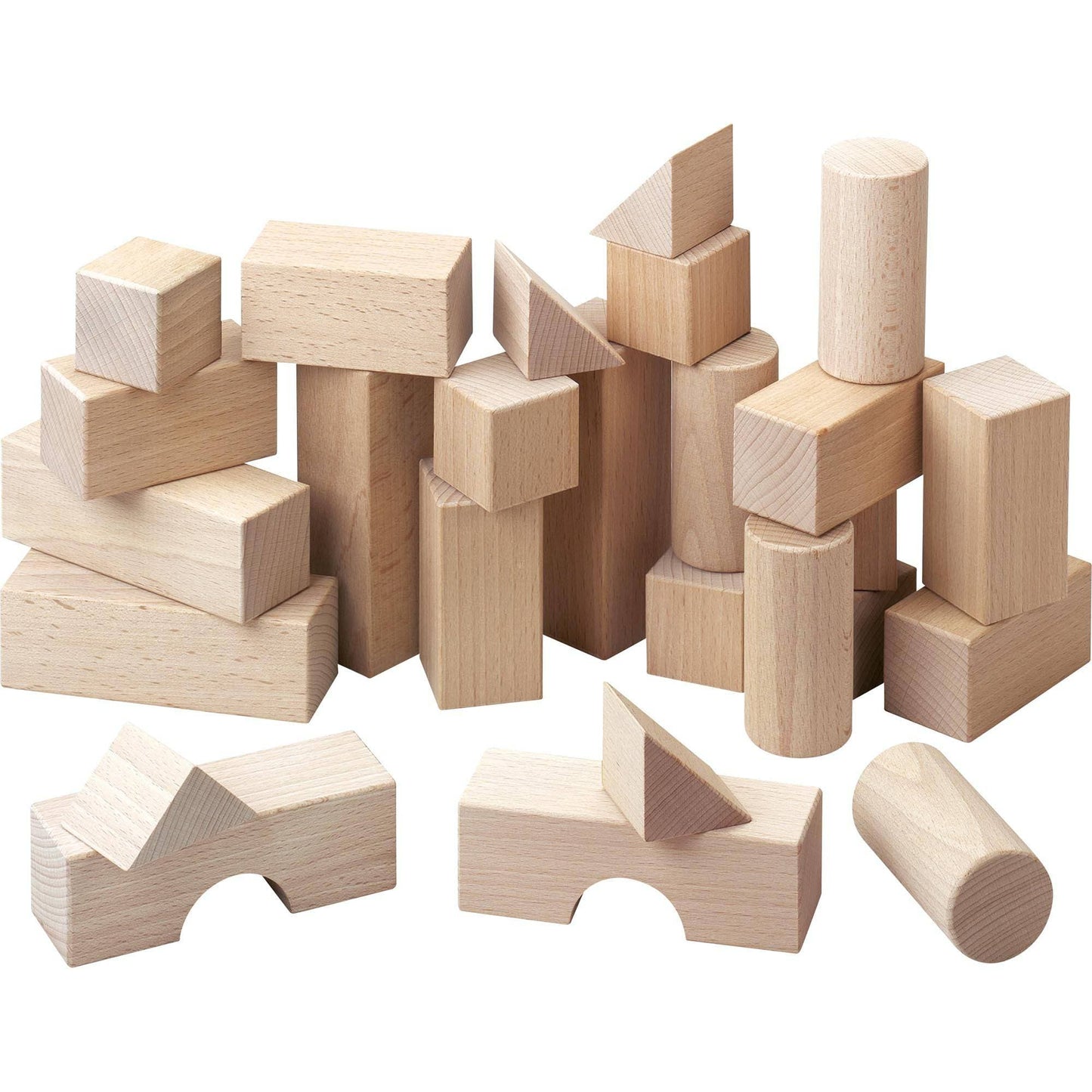 Basic Building Blocks 26 Piece Starter Set by Haba