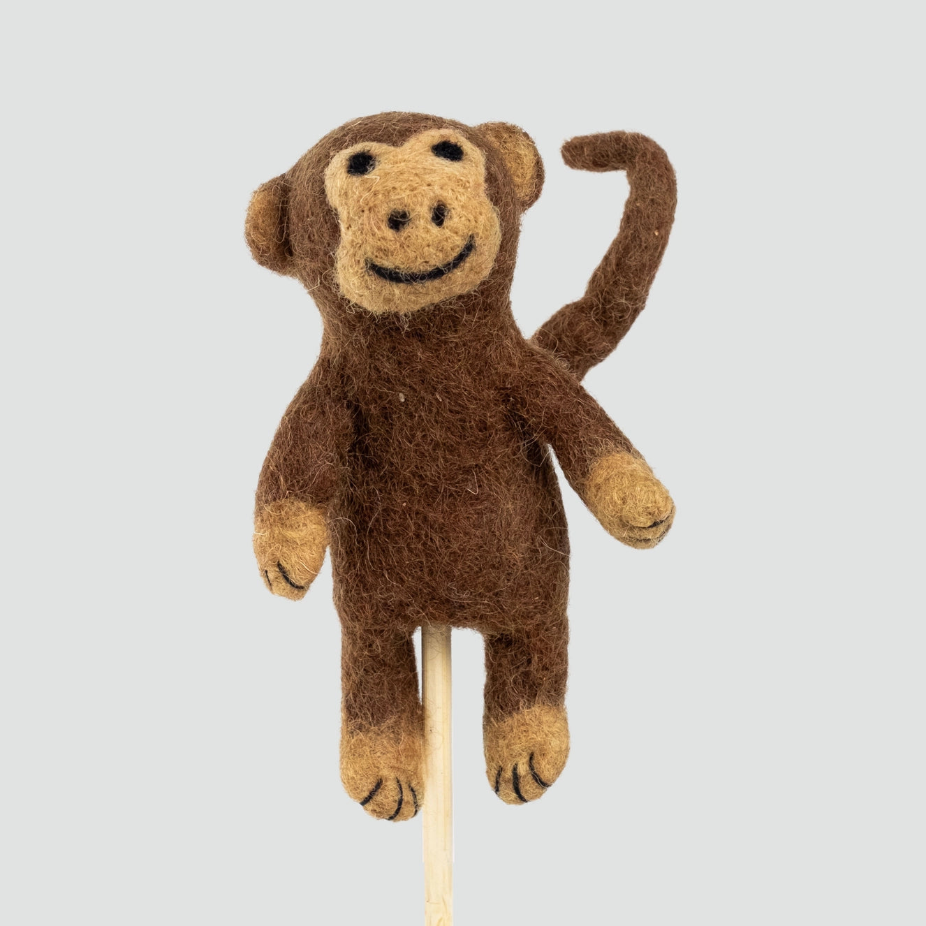 Monkey finger puppet