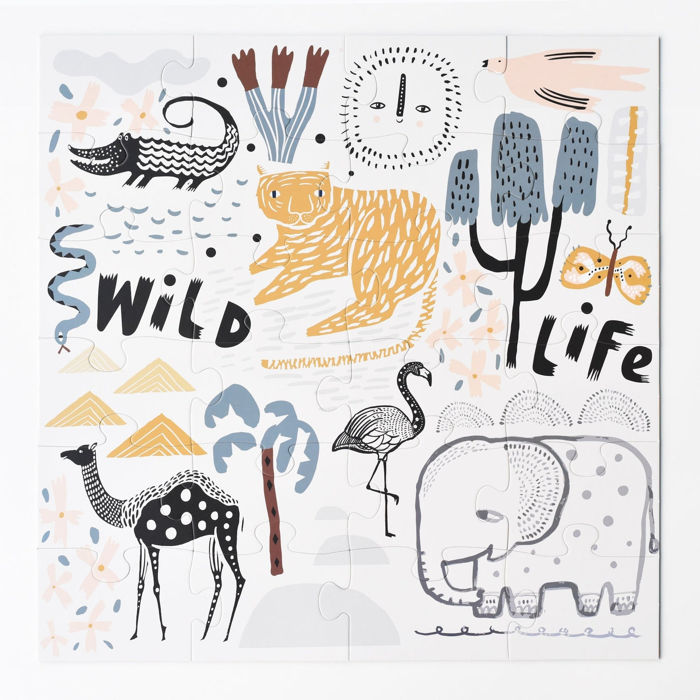 Wild Life Floor Puzzle - 24 Pieces