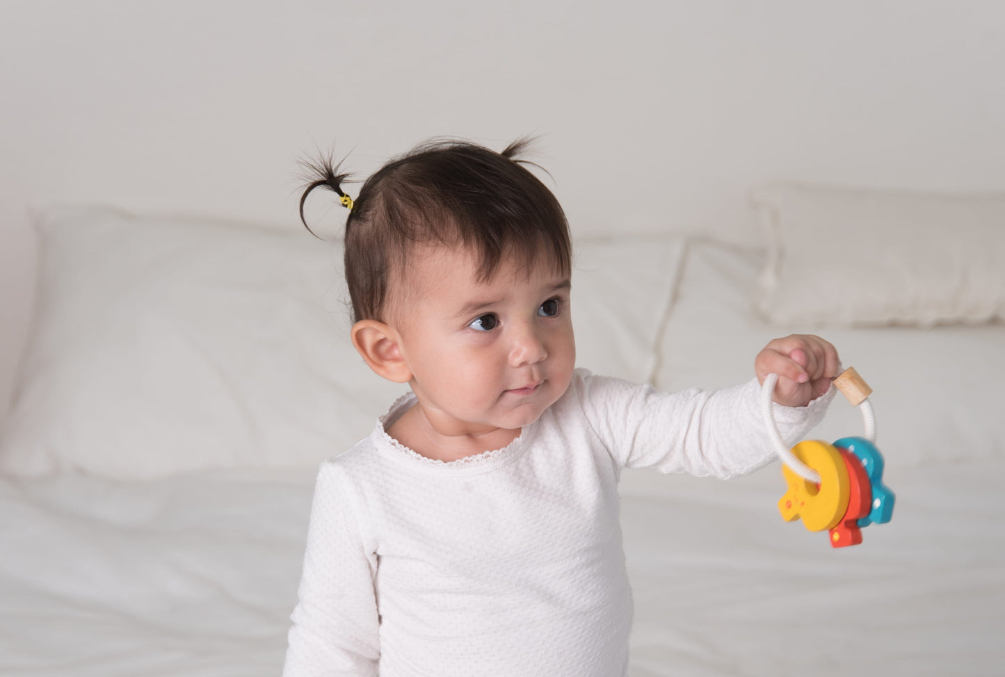 Mushroom Key Rattle by Plan Toys