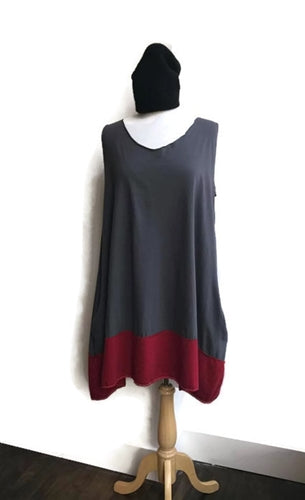 Organic Tank Dress with Pockets