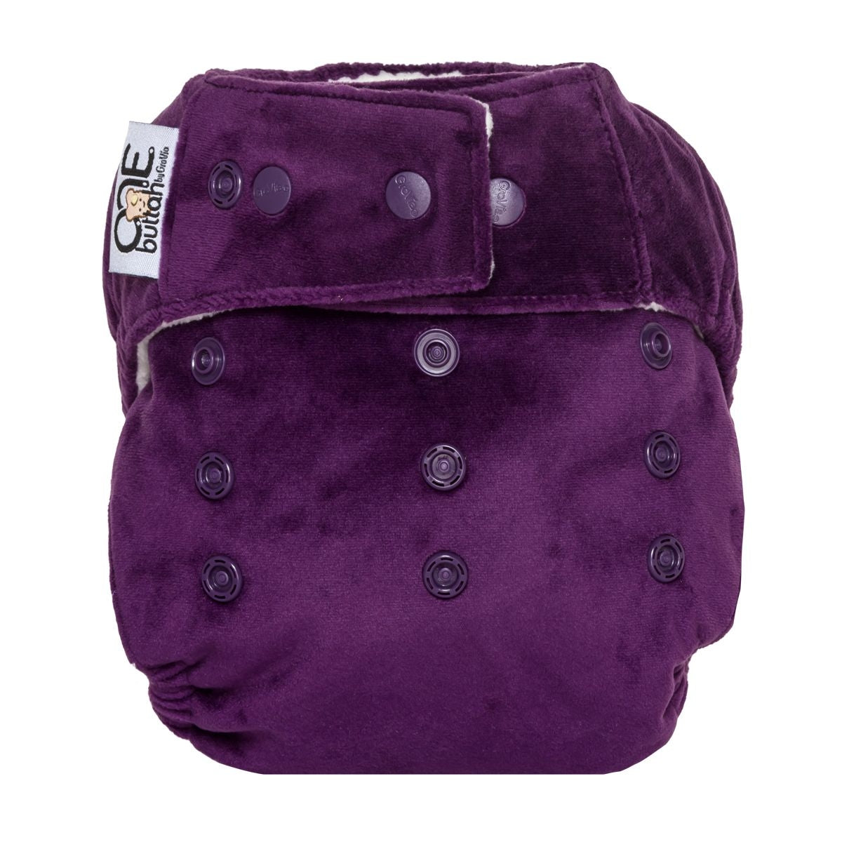 GroVia All in One Diaper deep purple
