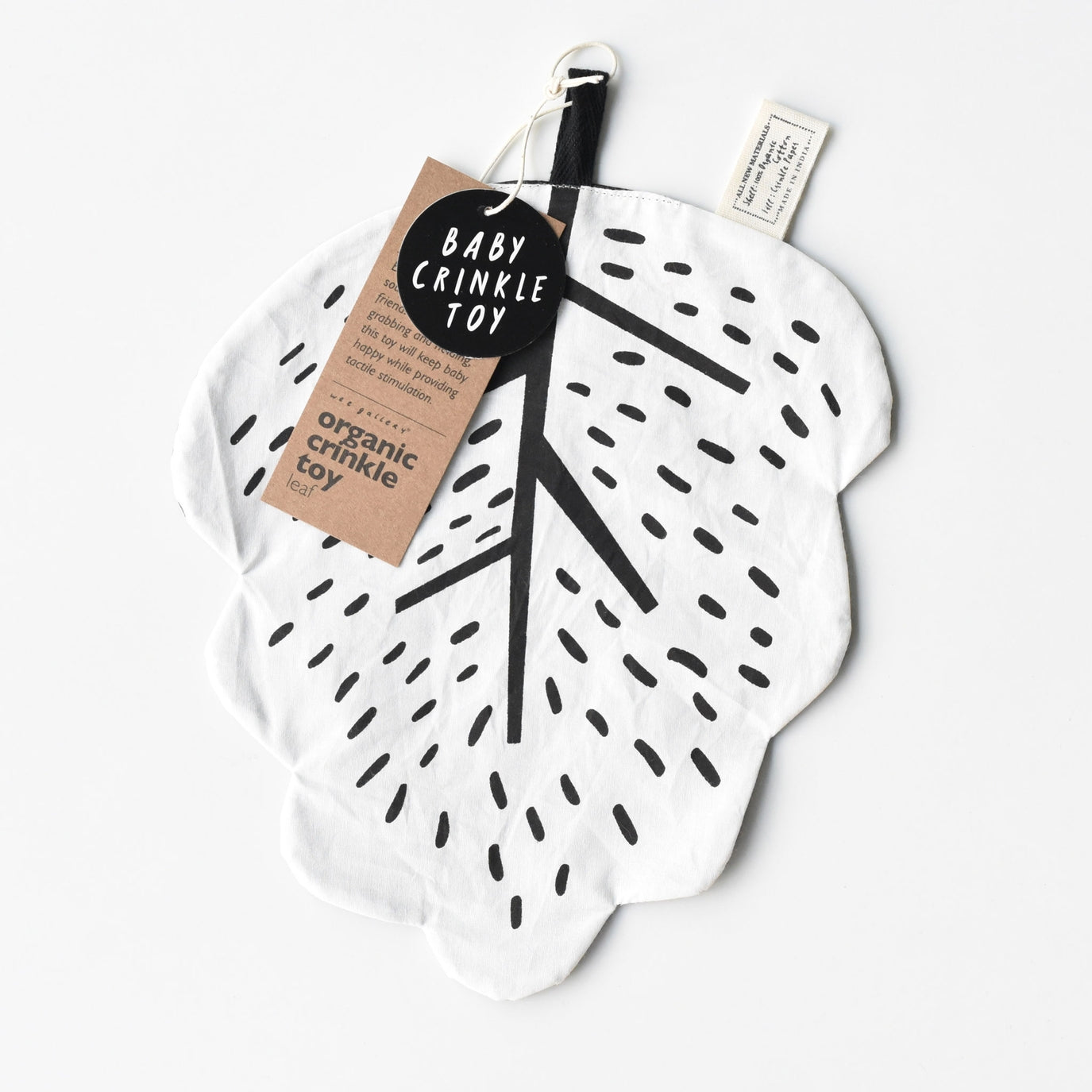 Organic Leaf Crinkle Toy