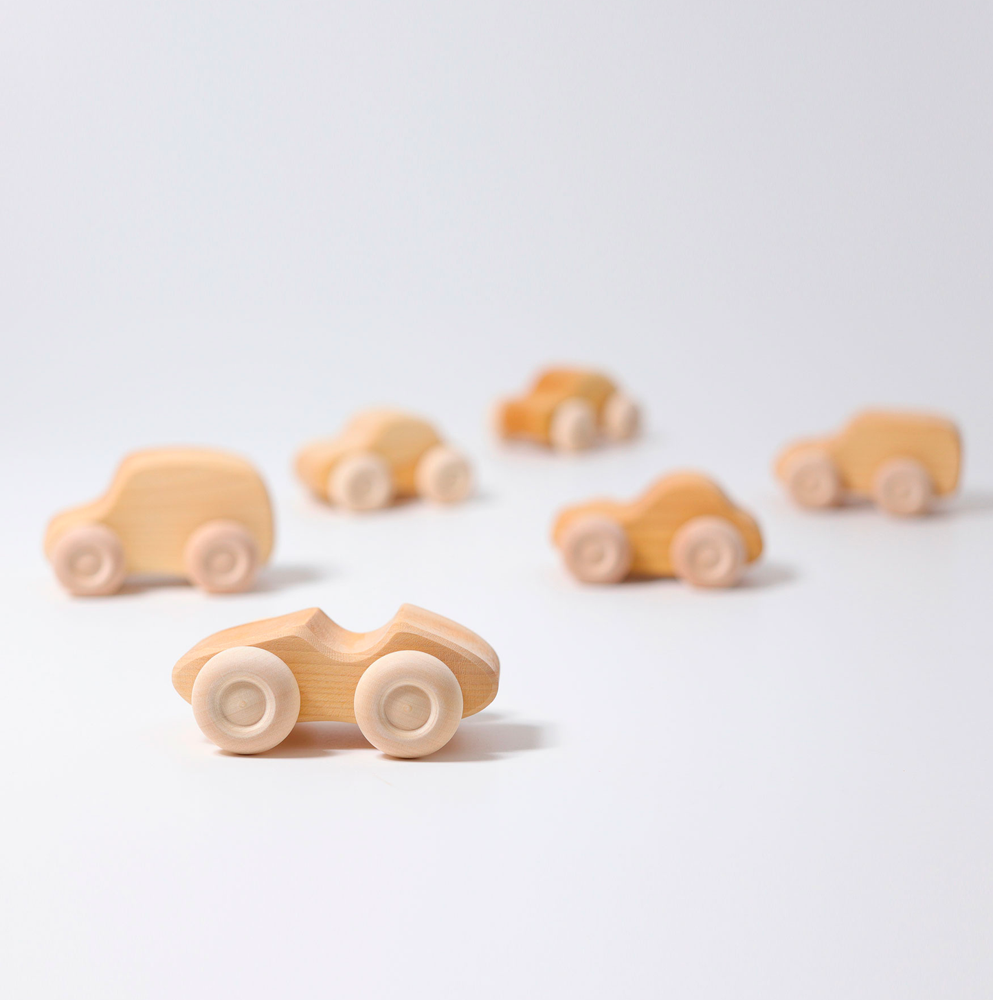 Natural Wooden Cars