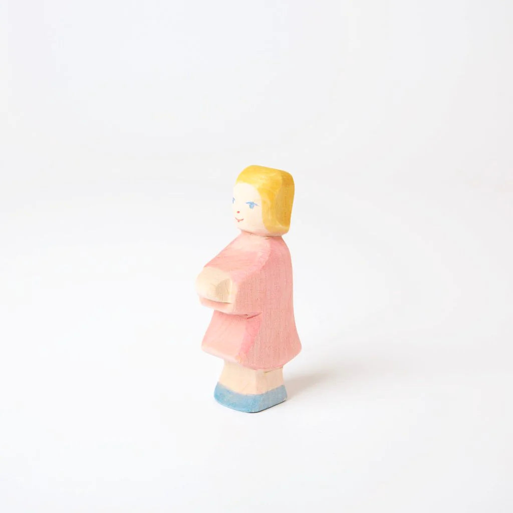 Child in Pink Dress by Ostheimer