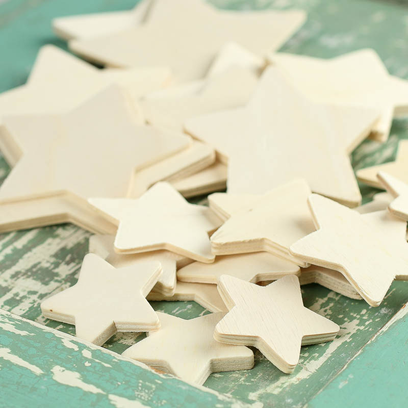 wooden star