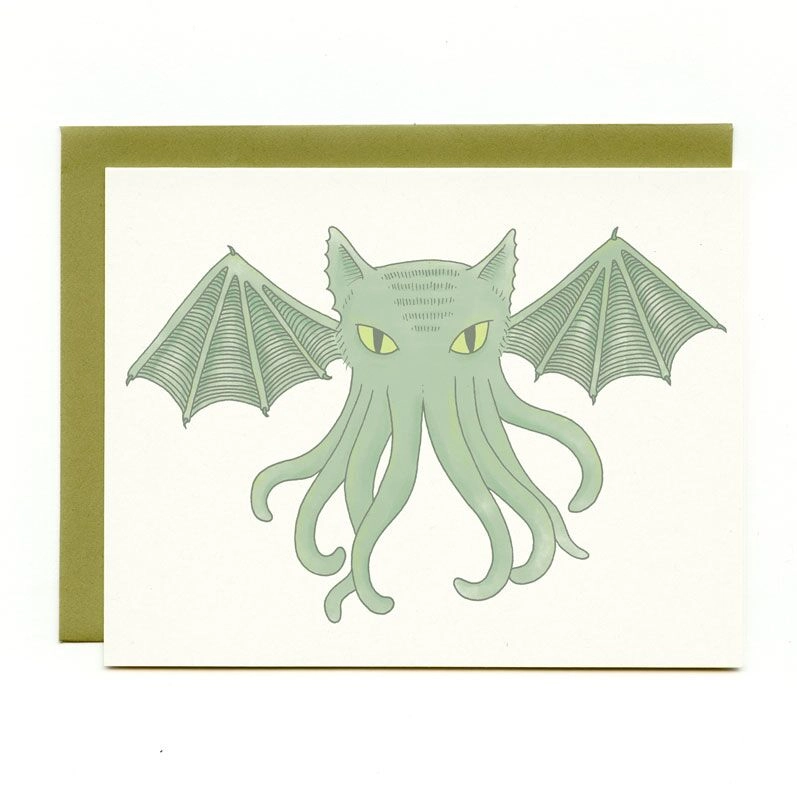 Cat Thulu Card