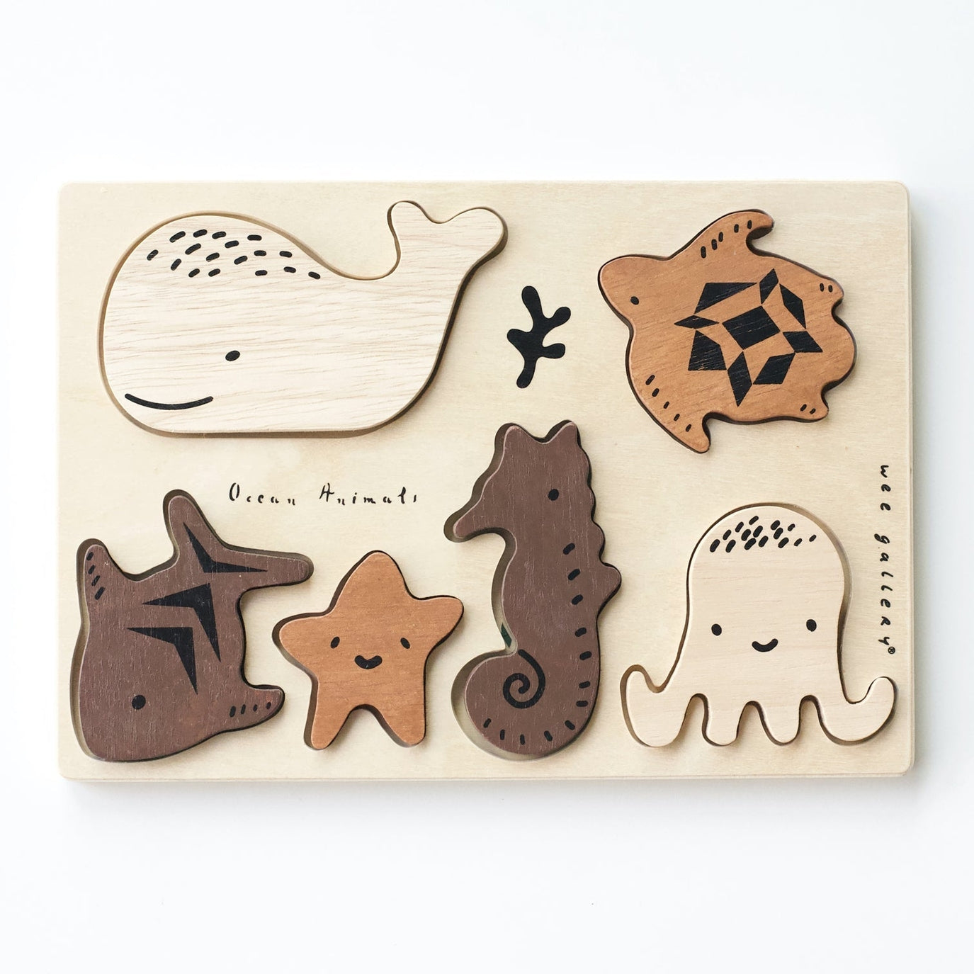 Sea Life Wooden Puzzle