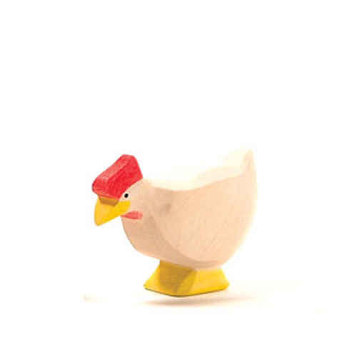 White Hen Standing By Ostheimer