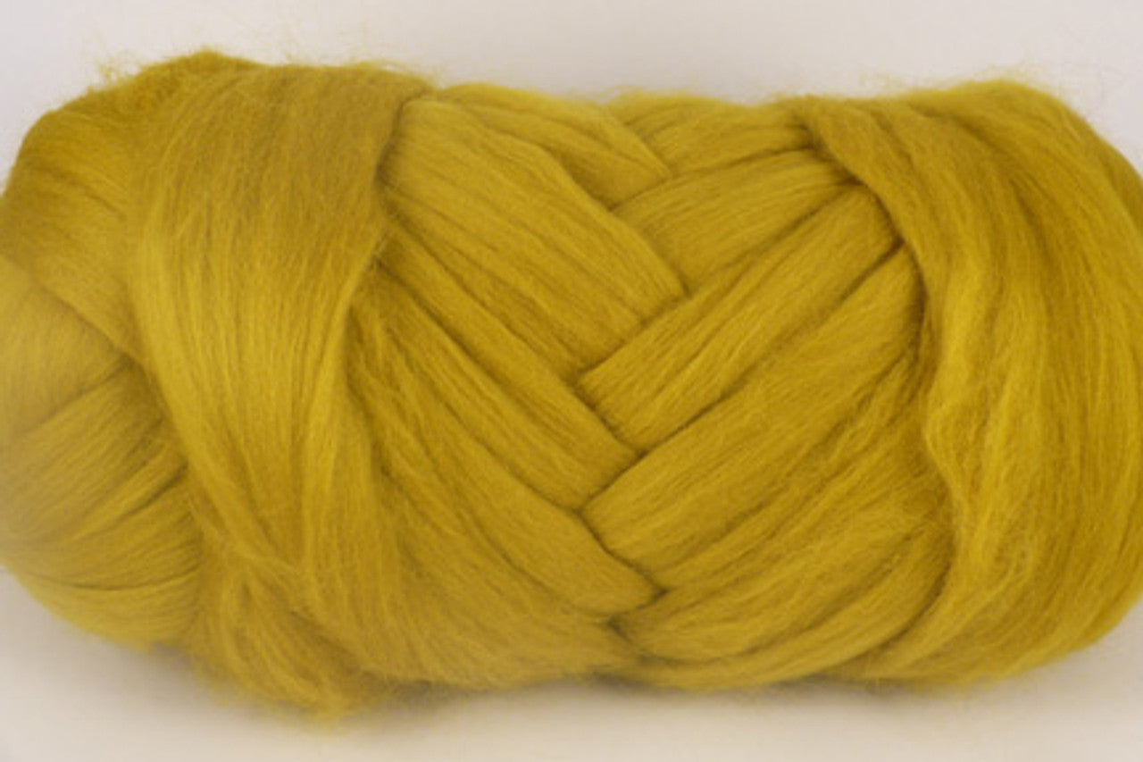 Wattle Gold Merino Wool Roving