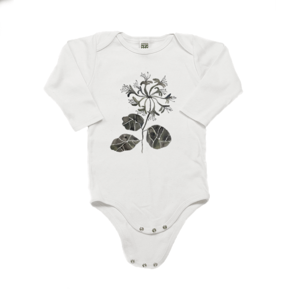 Long Sleeve Organic Little Flower