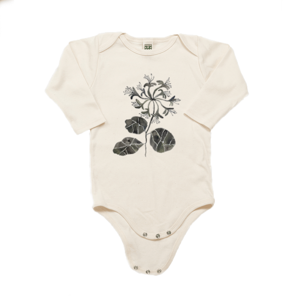 Long Sleeve Organic Little Flower