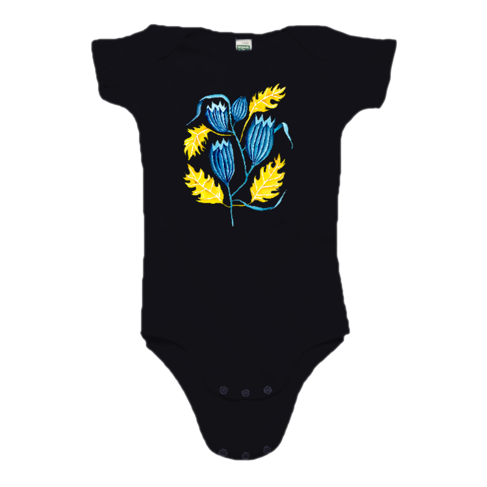 Long Sleeve Organic Autumn Bluebell