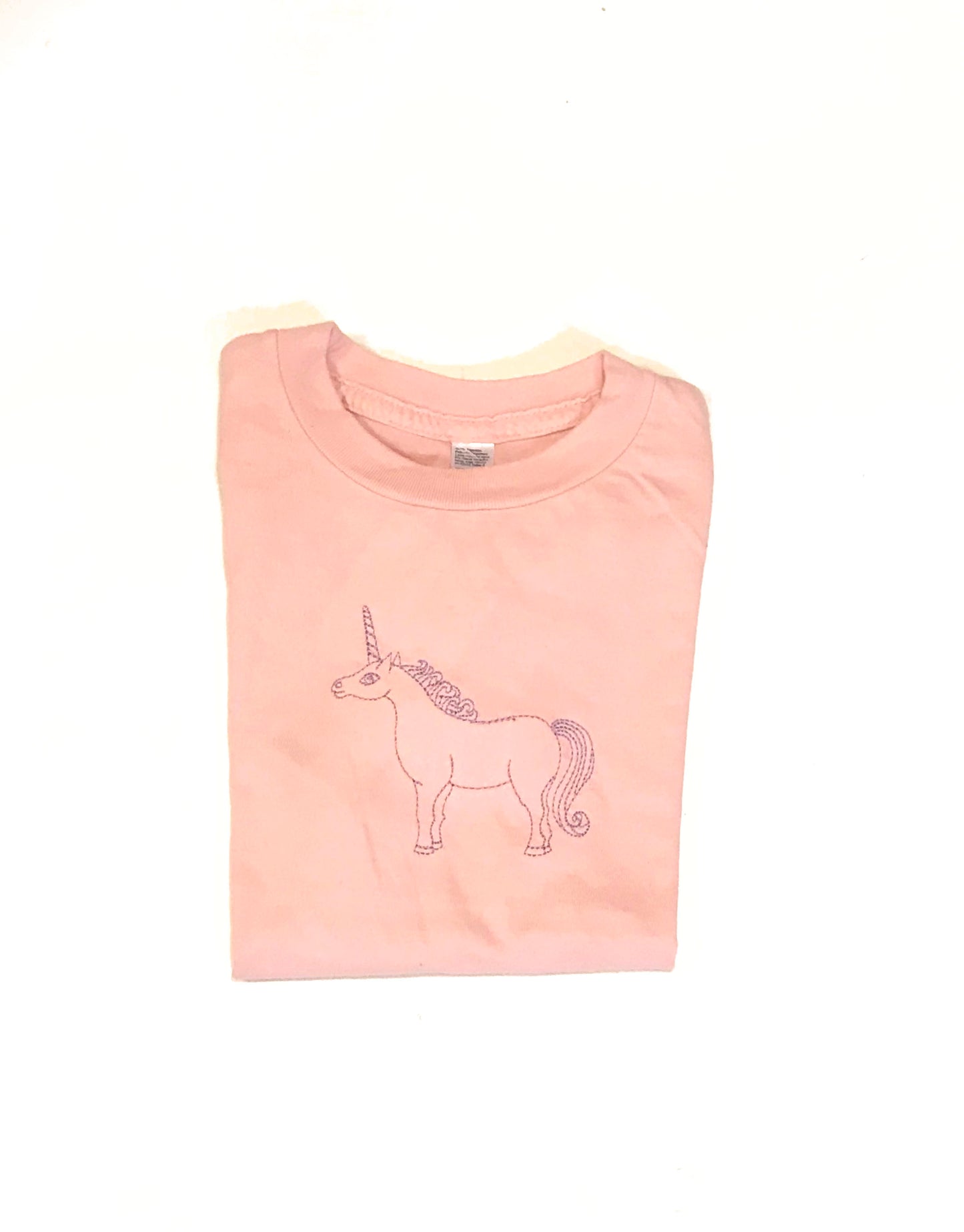 Pink Unicorn Short Sleeve Tee