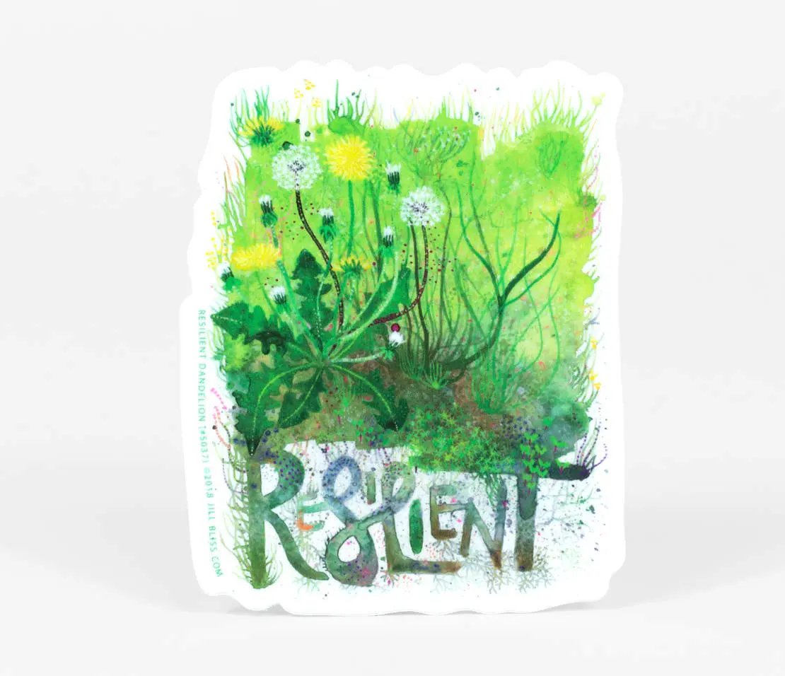 Jill Bass Resilient Stickers