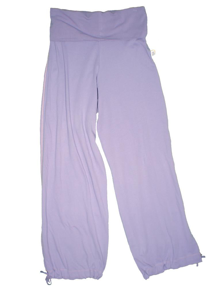 Lavender/Coral Women's Wide Tie Long Pants
