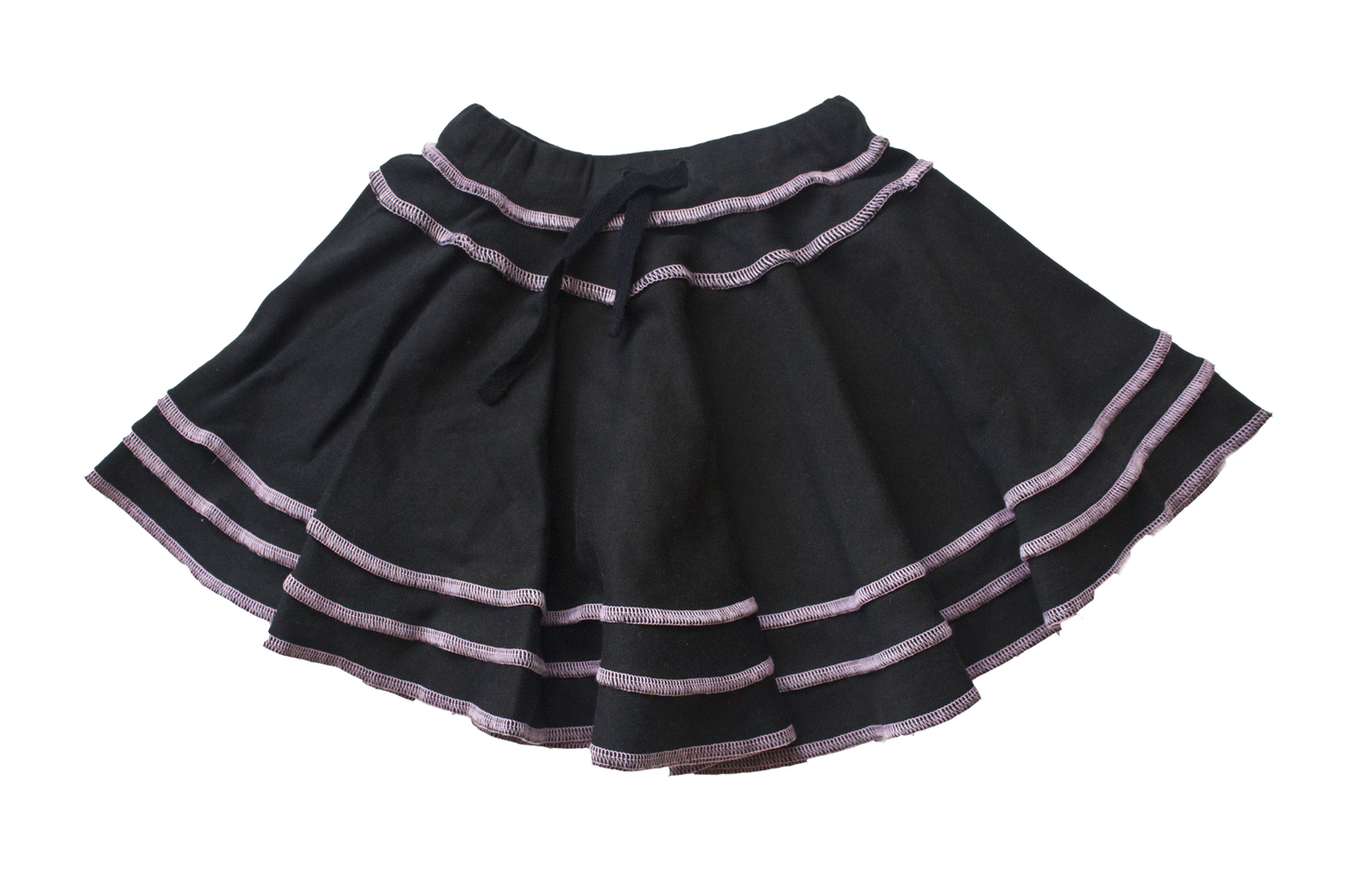 Organic Black Baby ChaCha Skirt