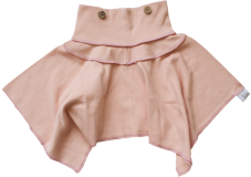 Organic Pink Rose Skirt Dress Combo