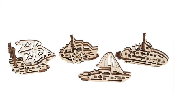 UGears Fidget Ship Toys