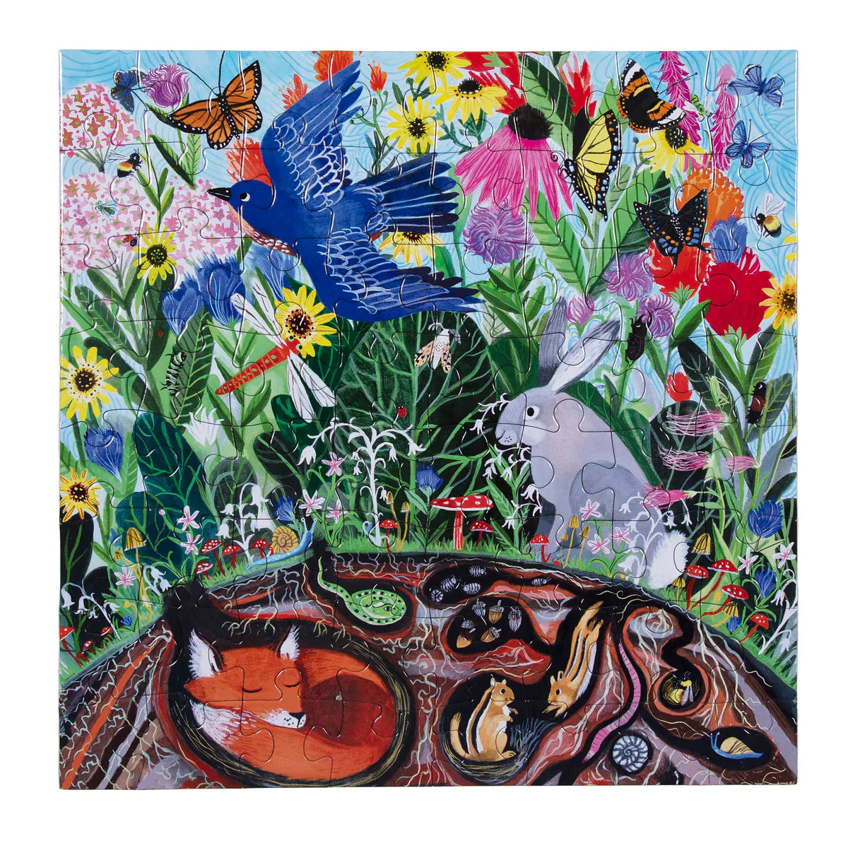 Wild Things 64 piece puzzle flat