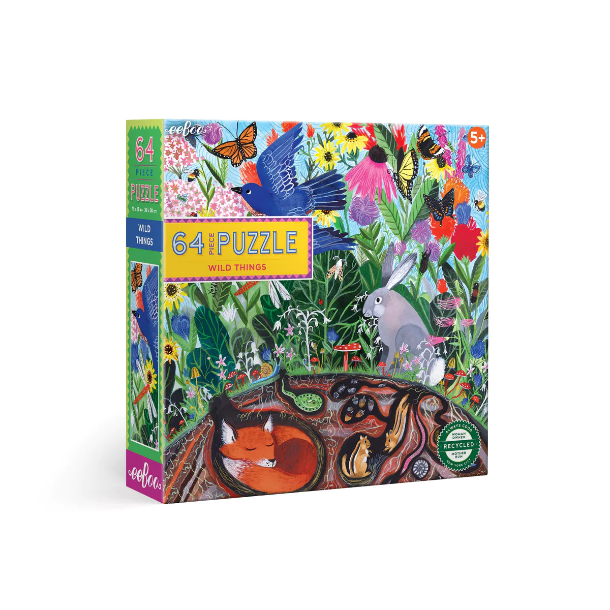 Wild Things 64 piece puzzle in the box