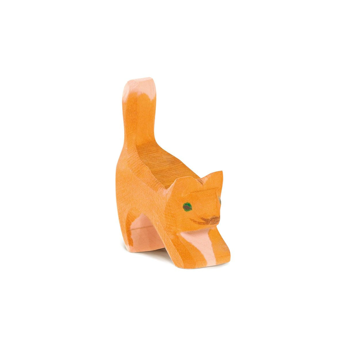 Small orange cat head low by Ostheimer