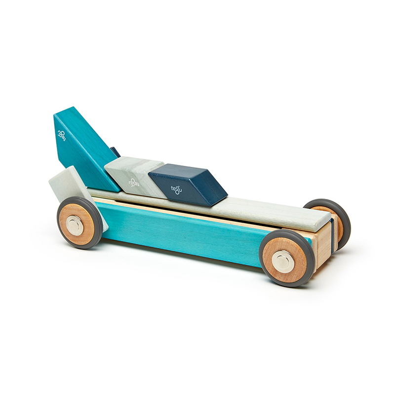 42-Piece Set Tegu Magnetic Wooden Blocks