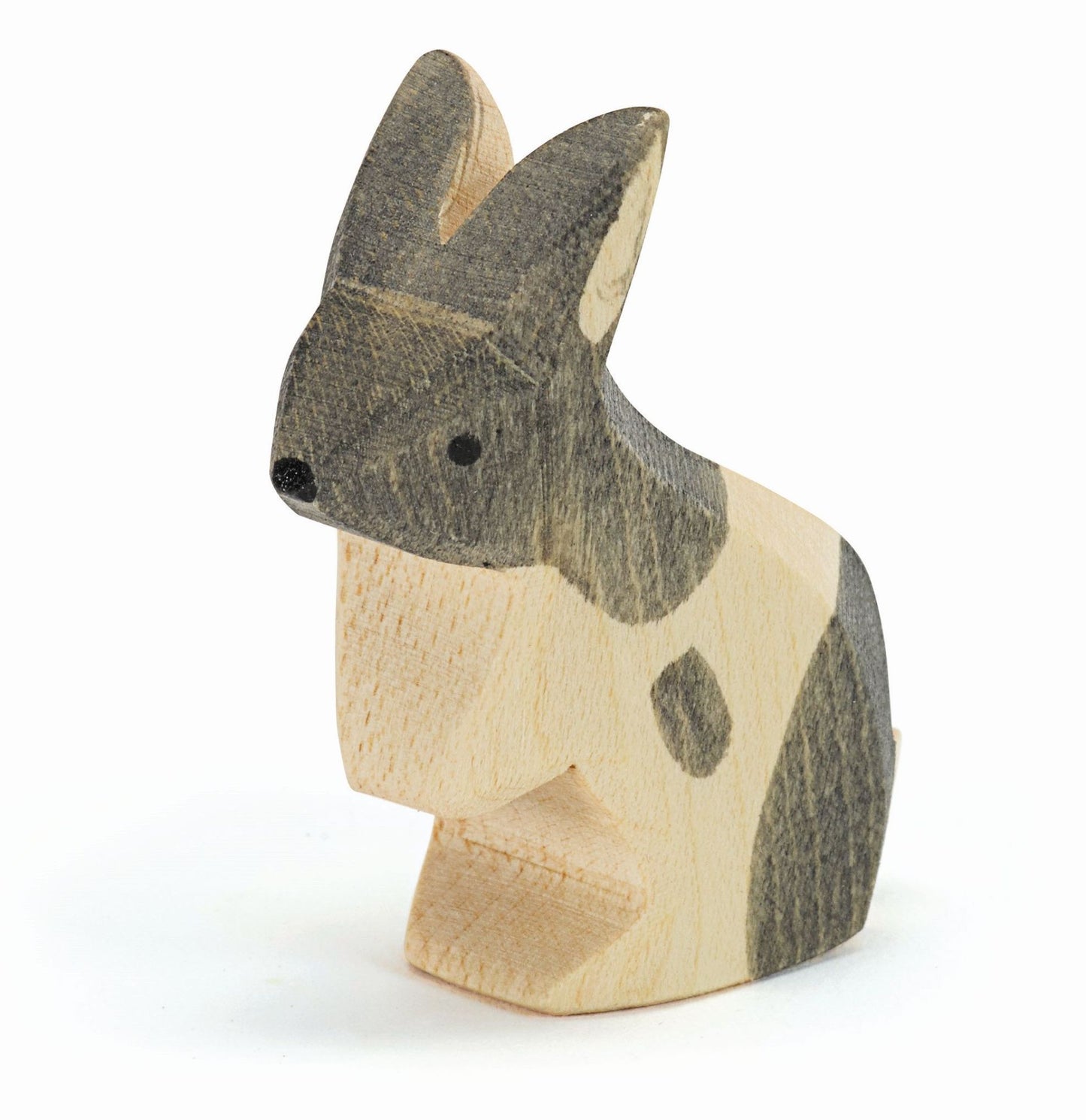 Ostheimer black&white rabbit standing