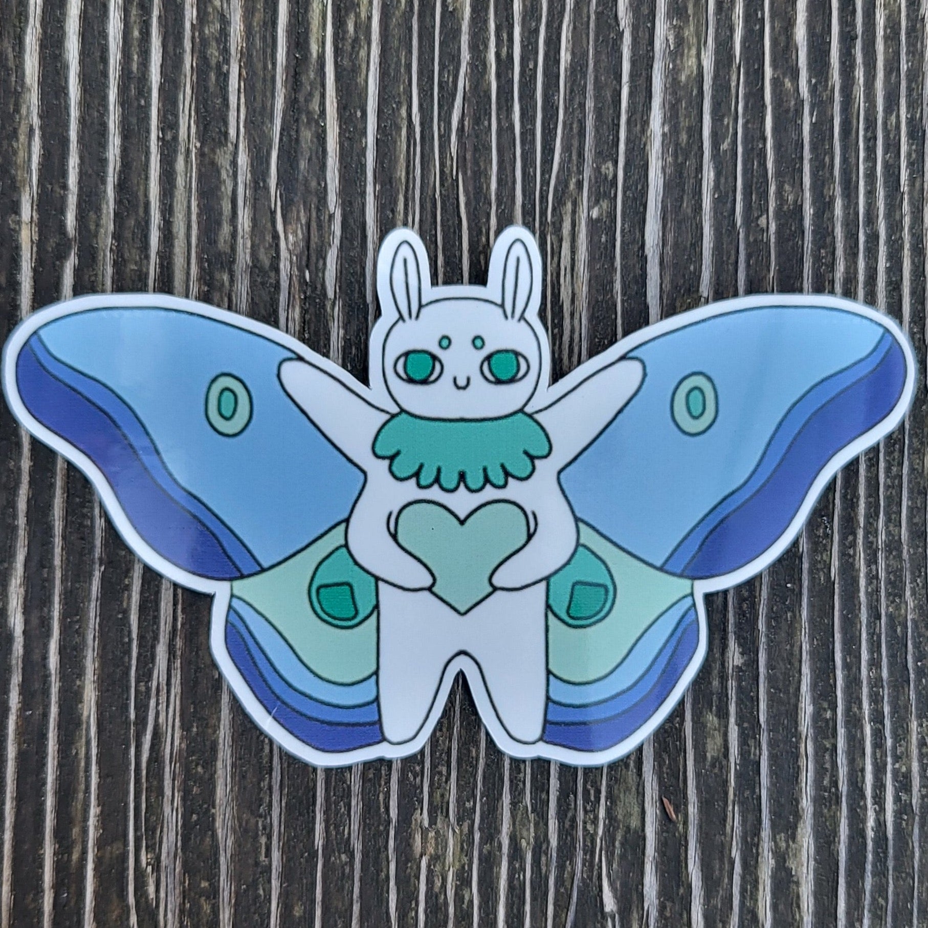 gay moth sticker