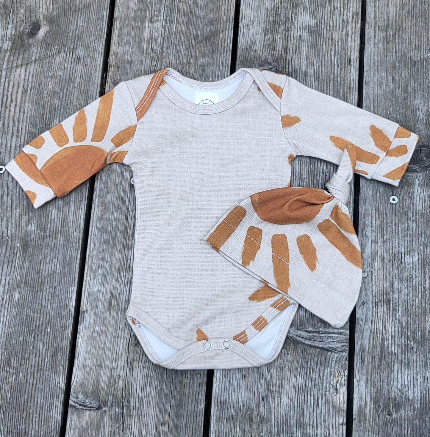 Suns Long Sleeve Onesie