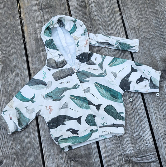 Whale Song Head Wrap Set