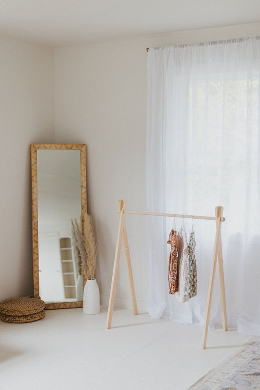 Wooden /toddler clothes rack