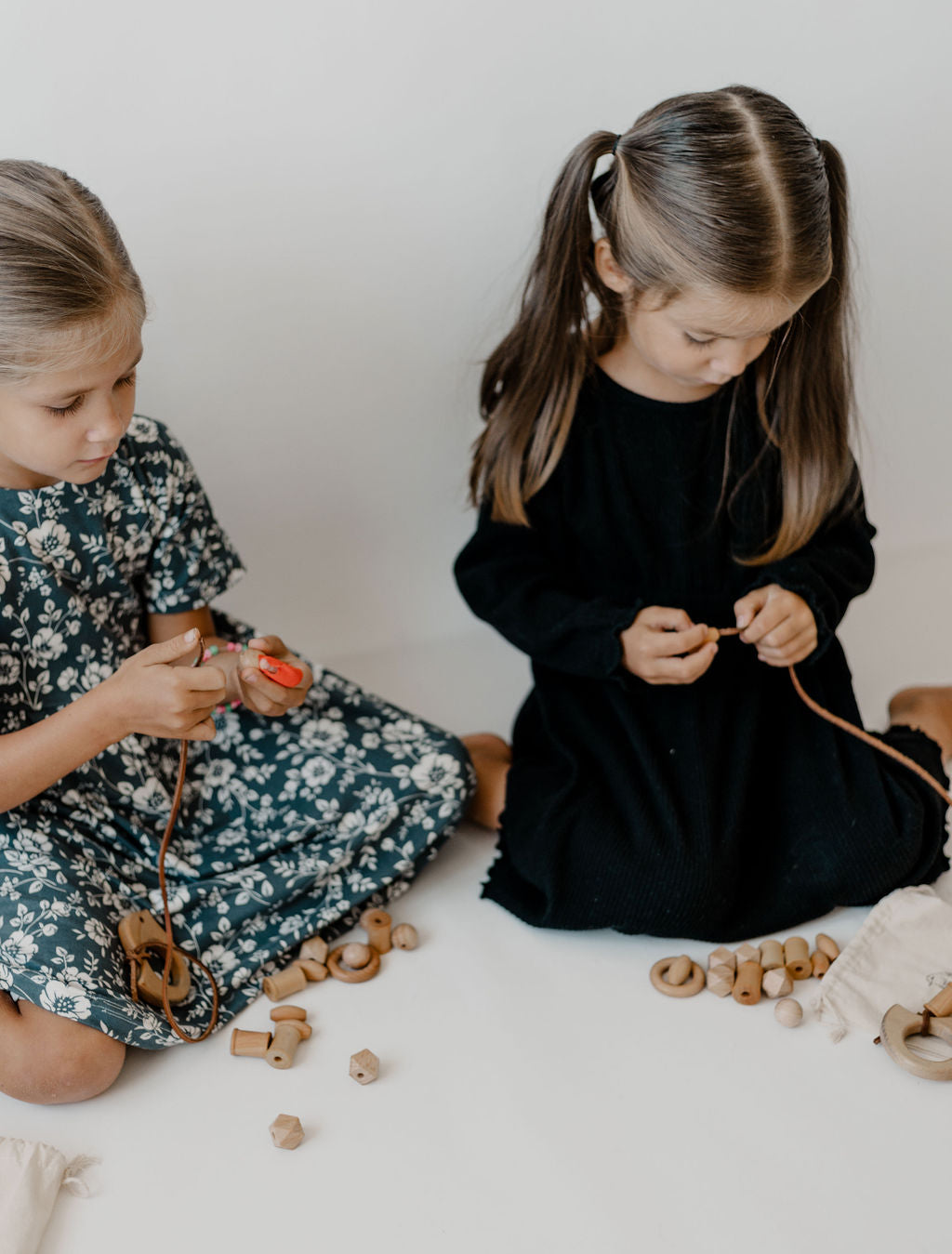 DIY Lacing Kit /wood and leather lacing kit