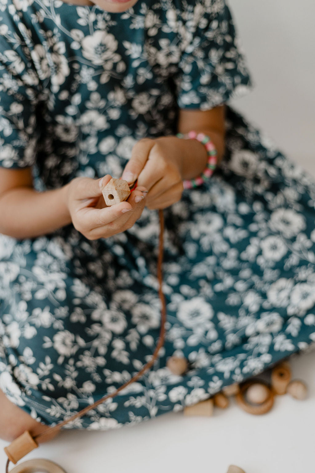 DIY Lacing Kit /wood and leather lacing kit