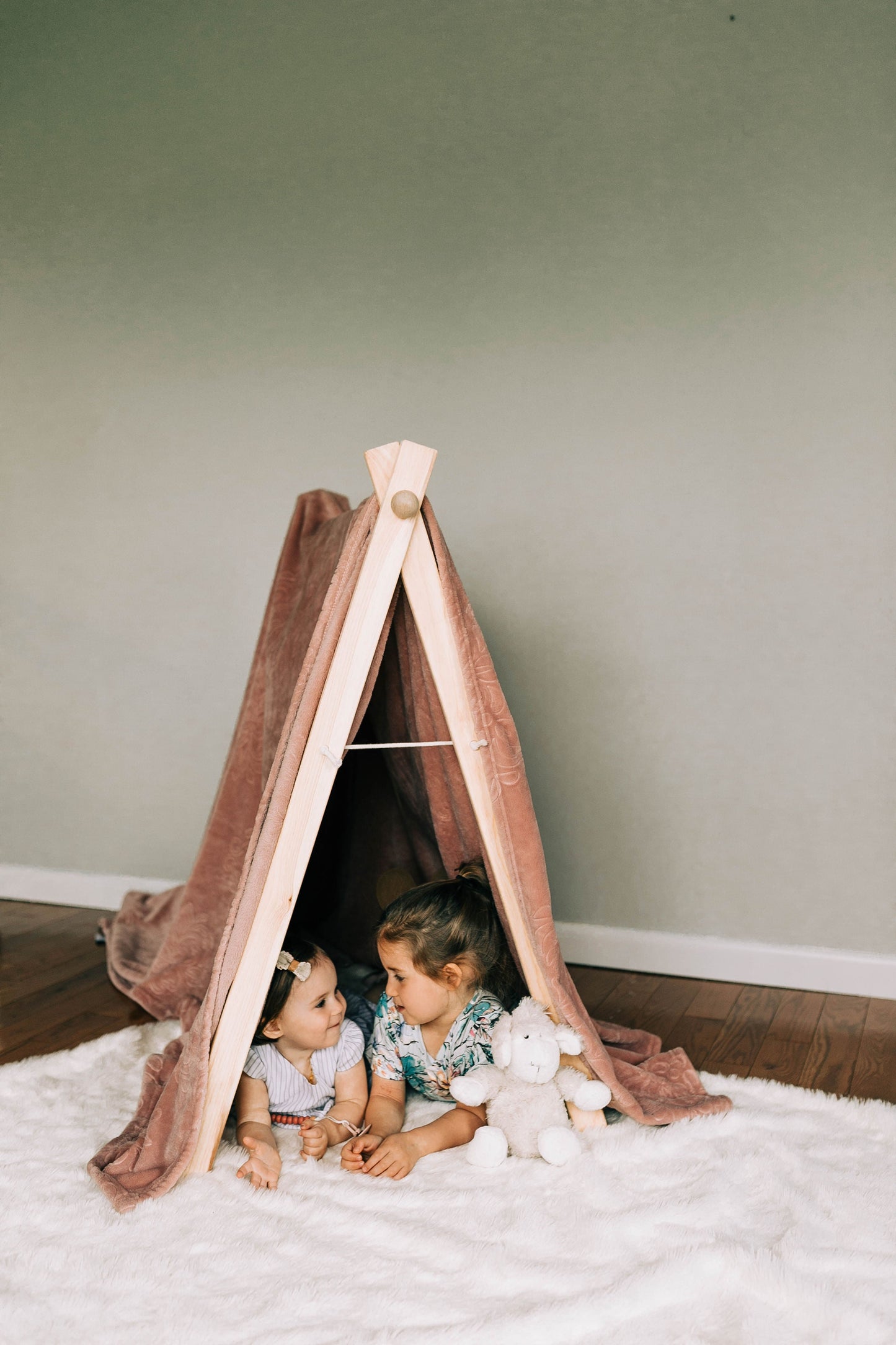 Wooden /toddler clothes rack