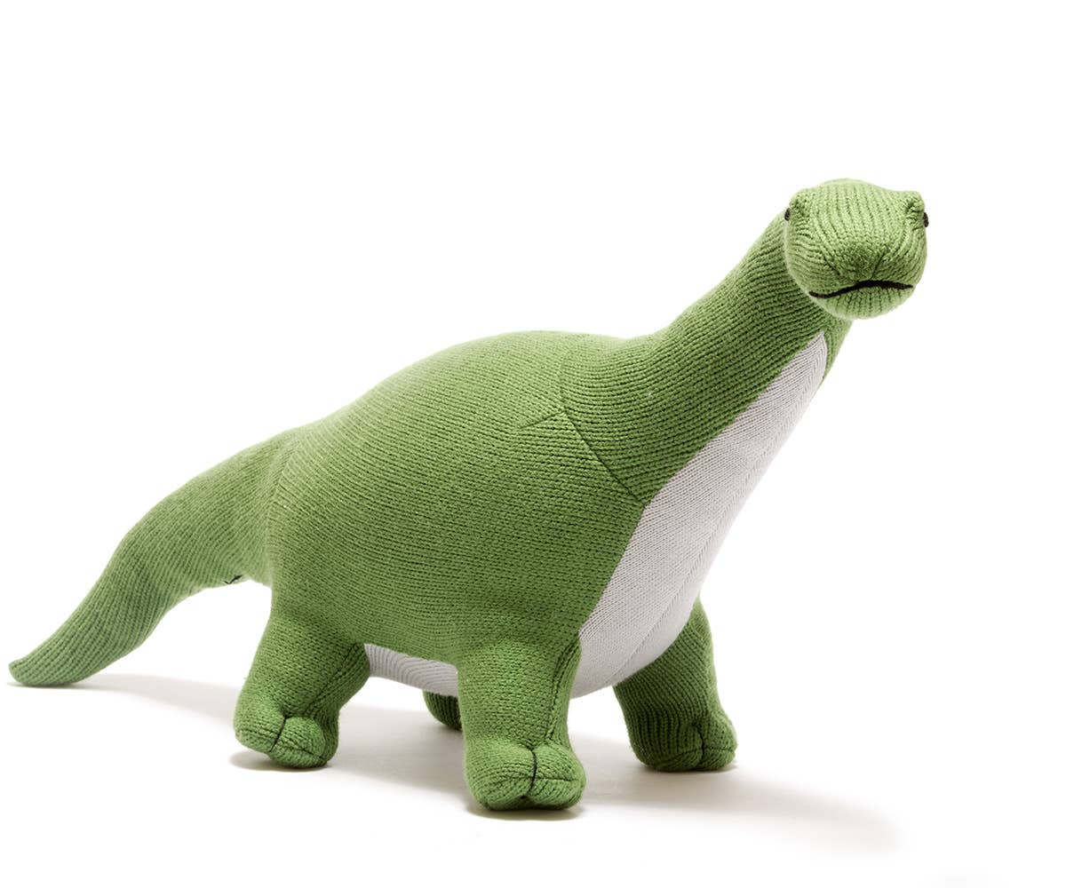 Knitted Titanosaur Plush Toy