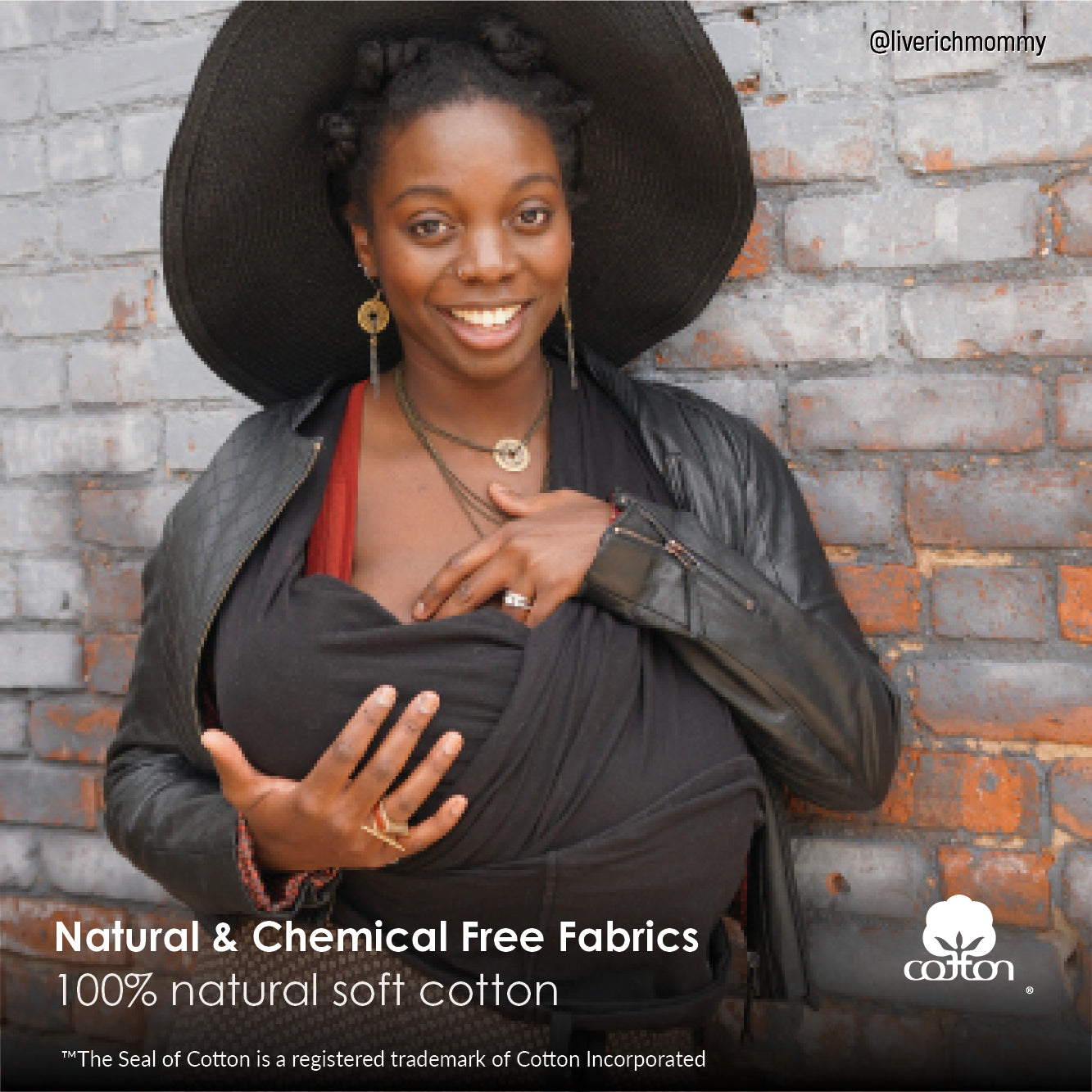 Baby K'tan Original Baby Carrier | Black