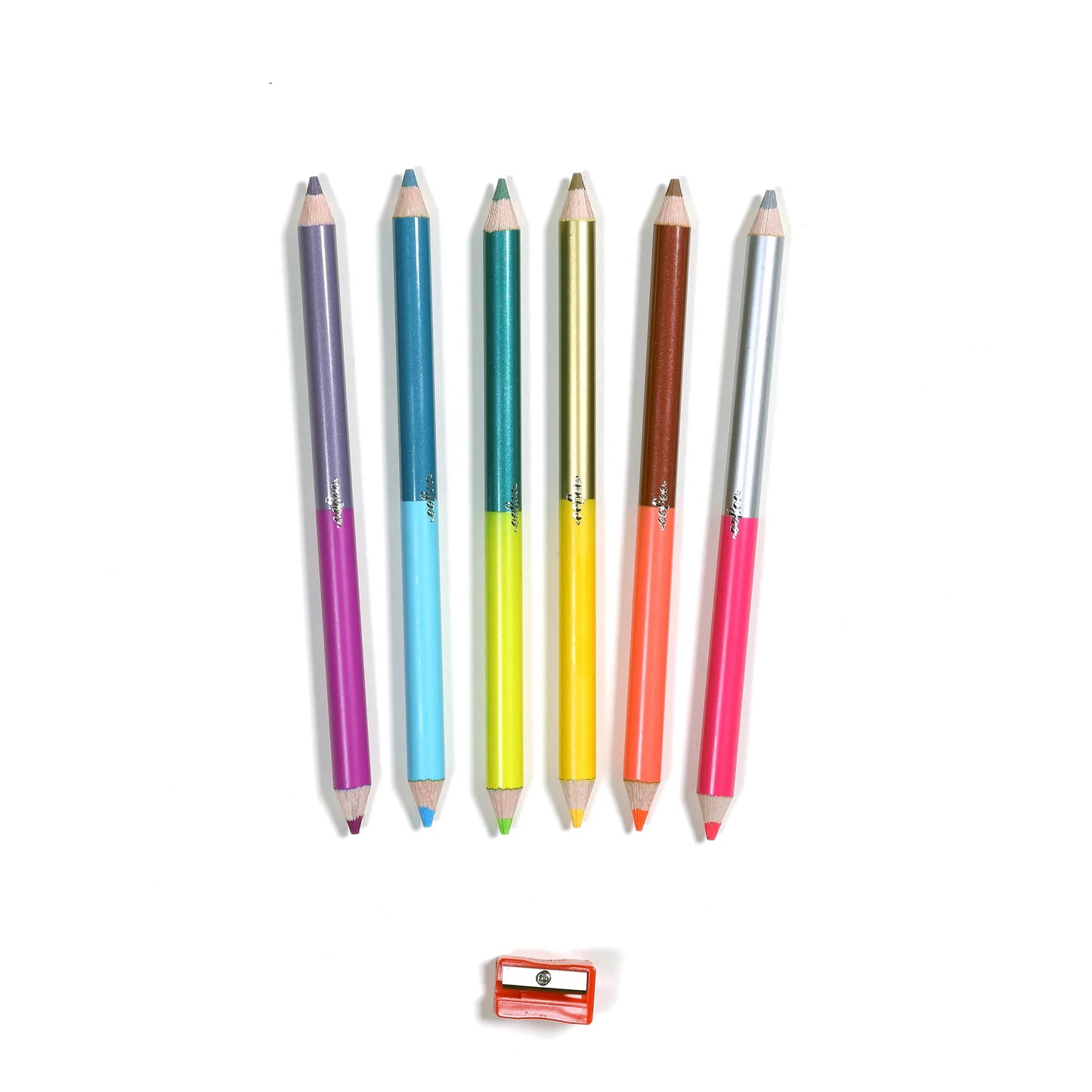 Solar System Double-Sided Jumbo Pencils with sharpener