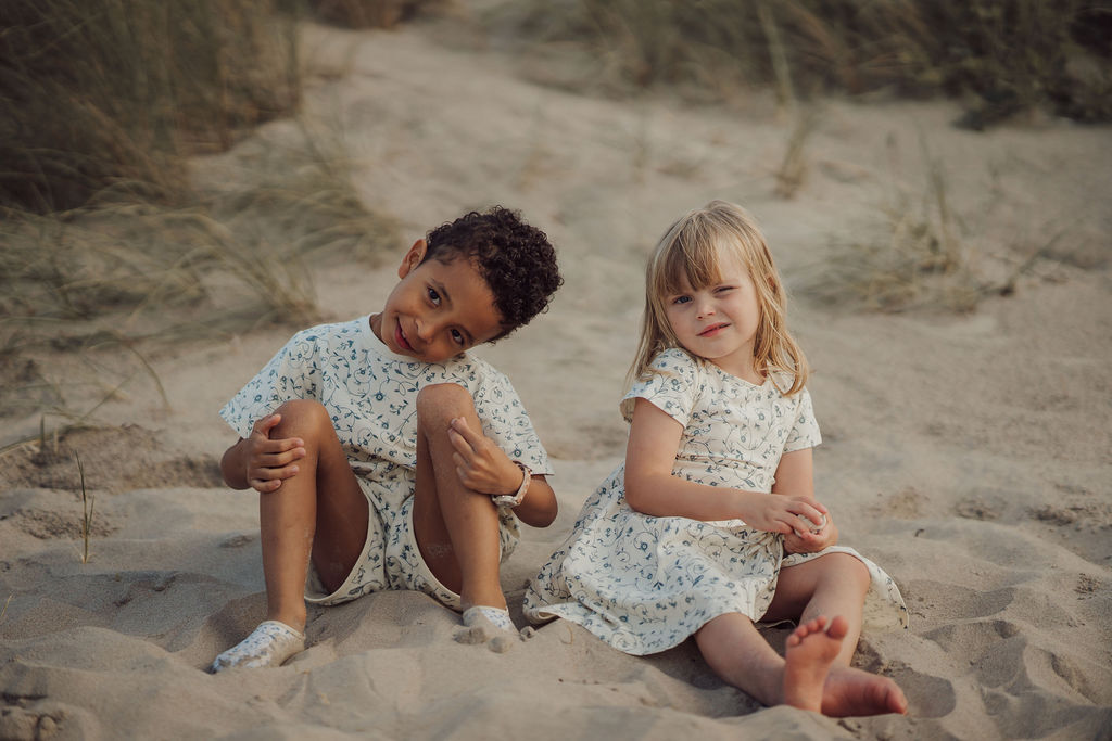 Sweetheart Twirl Dress in Scandi Floral