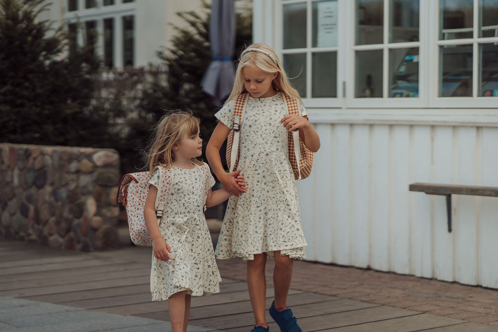 Sweetheart Twirl Dress in Scandi Floral