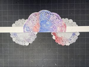 Watercolor crown from fairy wand and watercolor crown kit